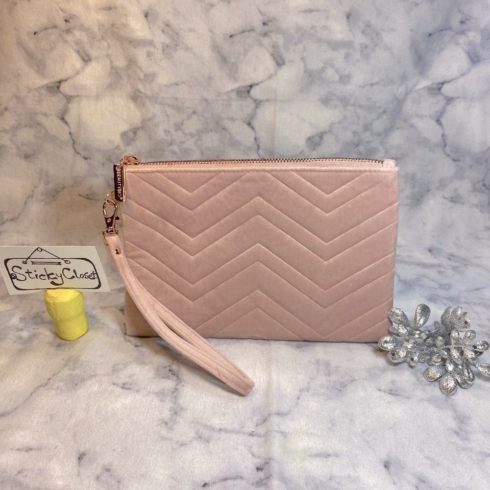 BEAUTY BIO Blush Wristlet Bag